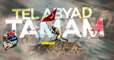 Son Dakika:Tel Abyad kontrol altına alındı, 24 terörist silahlarıyla teslim oldu.