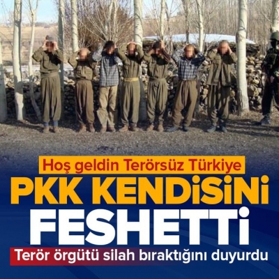 Son dakika...Terörsüz Türkiye yolunda en önemli adım: PKK kendini feshetti!