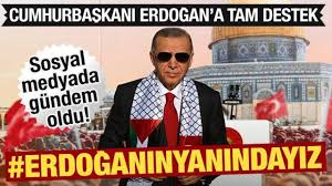 Sosyal medyadan Cumhurbaşkanı Erdoğan'a büyük destek: Etiket kısa sürede gündem oldu