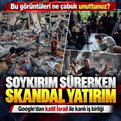 Soykırım sürerken skandal yatırım! Google İsrail'de yapay zeka ekibi kurdu