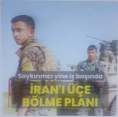 Soykırımcı yine iş başında! İran'ı üçe bölme planı