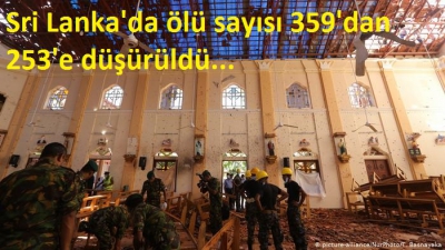 Sri Lanka’daki saldırılarda ölü sayısı 253’e düşürüldü
