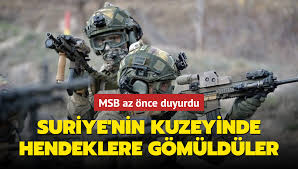 Suriye'nin kuzeyinde 12 PKK/YPG'li terörist etkisiz hâle getirildi