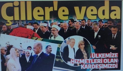 Tansu Çiller'in eşi Özer Uçuran Çiller son yolculuğuna uğurlandı | Başkan Erdoğan da cenaze törenine katıldı