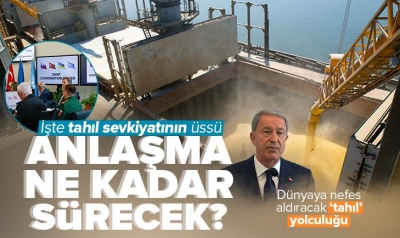 Tarihi misyon! Tahıl Koordinasyon Merkezi bugün açıldı...