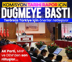 Tarihi rapor bitmek üzere... Terörsüz Türkiye için öneriler netleşiyor!