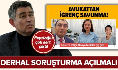 TBB Başkanı Feyzioğlu'ndan Ceren Damar Şenel davasındaki sanık avukatı Vahit Bıçak'a sert tepki!..