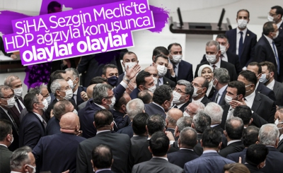 TBMM'de gergin anlar: Hendek terörünü görmezden gelen CHP, HDP'ye sahip çıktı!