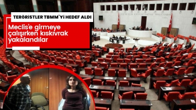 TBMM'de terör eylemi girişimi! 2 DHKP-C'li düzenekle yakalandı.