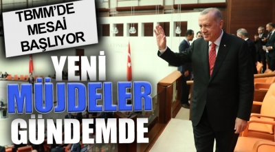 TBMM'de yeni dönem başlıyor! Bugün milletvekilleri yarın Başkan Erdoğan yemin edecek
