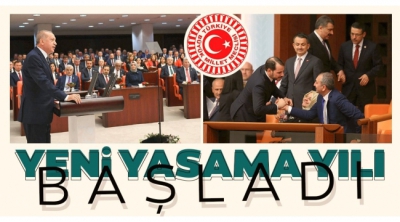 TBMM'de yeni yasama yılı başladı!...