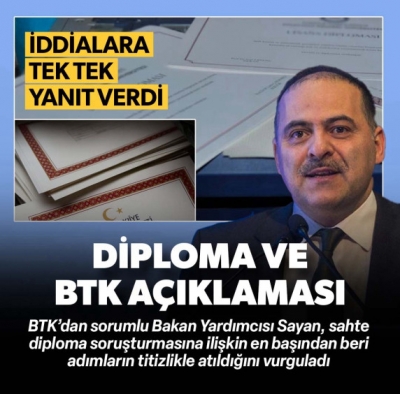 Tek tek deşifre oldu! İşte sahte e-imza ve diploma operasyonuna ilişkin söylenen yalanlar