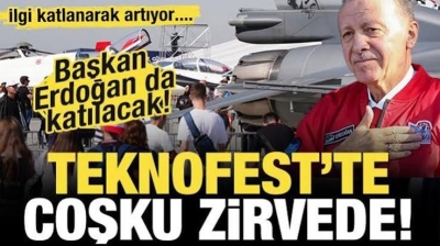 TEKNOFEST Güneydoğu’da dördüncü gün heyecanı: Başkan Erdoğan gençlerle bir araya gelecek