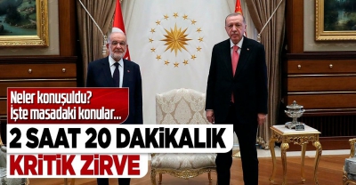 Temel Karamollaoğlu: Çok dostane ve yapıcı bir görüşme oldu