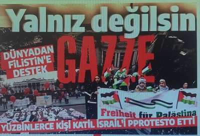 Tepkiler çığ gibi büyüyor! Dünyanın birçok ülkesinde Filistin'e destek gösterileri yapıldı 
