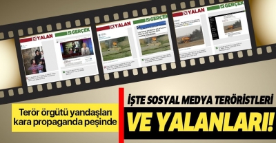 Terör örgütü yandaşları kar propaganda peşinde! Sosyal medya teröristlerinin yalanları bir bir ortaya çıkıyor.