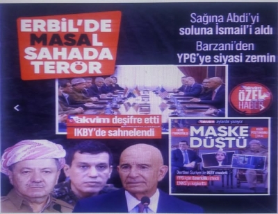 Terör örgütü YPG’ye IKBY modeli devrede: Erbil'de kirli masa 