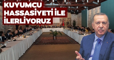 Kuyumcu hassasiyeti ile ilerliyoruz