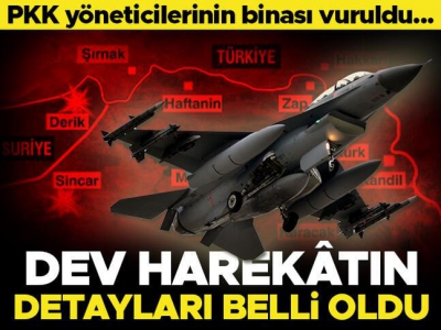 Teröristlerin inleri başlarına yıkıldı! Kış Kartalı harekatının ayrıntıları belli oldu