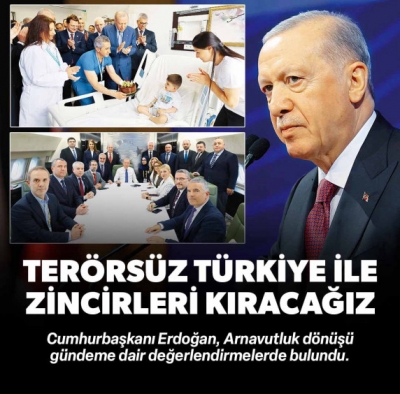 Terörsüz Türkiye ile zincirleri kıracağız