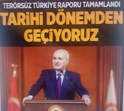 Terörsüz Türkiye raporu açıklandı: 88 saatlik çalışma, 4 bin 199 sayfa tutanak!