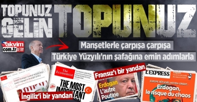 Tetikçi Batı medyası yine iş başında! Türkiye düşmanlarından Erdoğan nefreti 