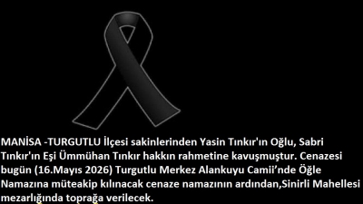 Tınkır Ailesi’nin acı günü