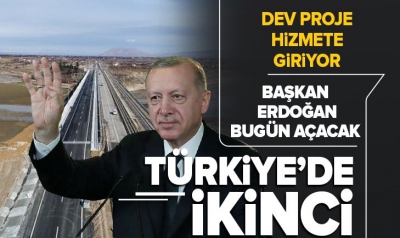 Tohma Köprüsü Başkan Erdoğan'ın katılımıyla bugün hizmete açılıyor! O özelliğiyle dikkat çekiyor