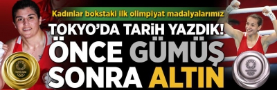 Tokyo Olimpiyatları'nda tarih yazdık! Busenaz Sürmeneli'den altın, Buse Naz Çakıroğlu'dan gümüş madalya