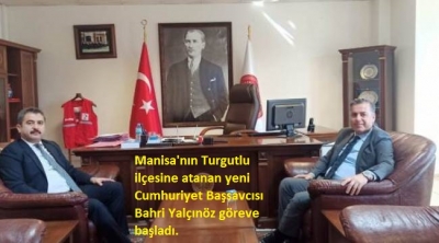 Turgutlu Cumhuriyet Başsavcısı Bahri Yalçınöz Göreve Başladı