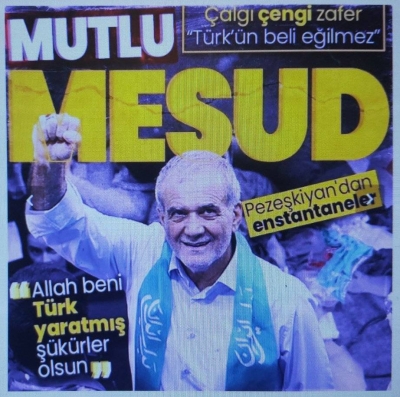 Türk aday fark attı! Pezeşkiyan, İran seçimlerine damga vurdu: Destekçileri sokağa döküldü