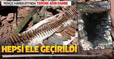 Pençe operasyonundan yeni görüntü! Milli Savunma Bakanlığı sosyal medya hesabından paylaştı.