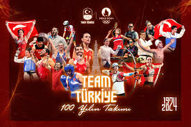 Türk bayrakları dalgalandı! Paris'te Olimpiyat kafilemiz açılışı yaptı
