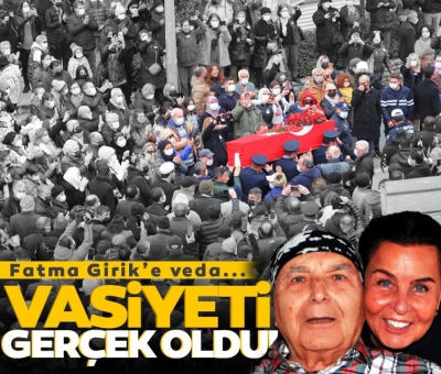 Türk sinemasının mavi gözlü sultanı Fatma Girik Bodrum’da son yolculuğuna uğurlandı! Vasiyeti gerçekleşti