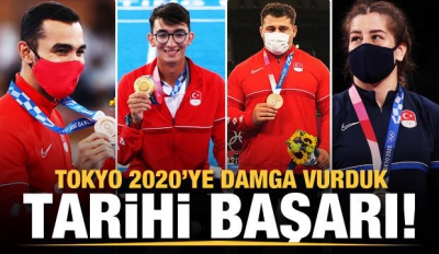 Türk sporcular Tokyo 2020'de ilkleri başarıyor