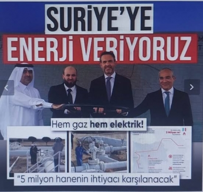 Türkiye, Azerbaycan, Katar ve Suriye’den tarihi işbirliği: Boru hattı Halep’e hayat taşıyacak
