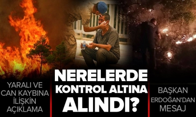 Türkiye genelindeki yangınlarda son durum ne? Tarım ve Orman Bakanı Bekir Pakdemirli son dakika olarak açıkladı. 