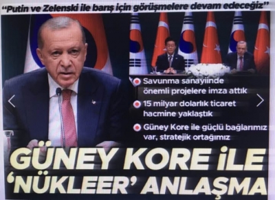Türkiye-Güney Kore arasında 