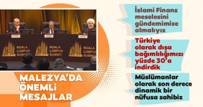 Türkiye-İran-Malezya arasında anlaşma! Başkan Erdoğan imza törenine katıldı..