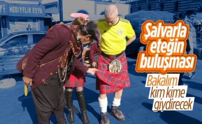 Türkiye-İskoçya maçı öncesi Diyarbakır'da tarihi görüntüler!