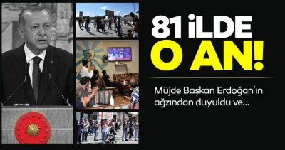 Türkiye 'müjde'ye kilitlendi! Milyonlarca vatandaş ekran başında saniye saniye izledi..