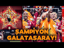 Türkiye sarı kırmızıya boyandı: Galatasaray şampiyon!