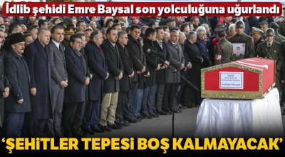 Türkiye şehitlerine veda ediyor