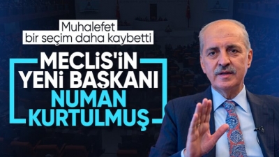 Türkiye Yüzyılı'nın Meclis Başkanı belli oldu! Yeni TBMM Başkanı Numan Kurtulmuş