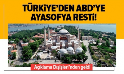 Türkiye'den çok net 