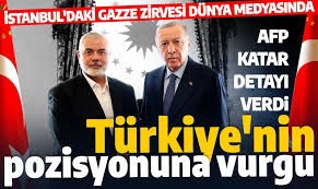 Türkiye'den Gazze hamlesi! Başkan Erdoğan Haniye'yi kabul etti