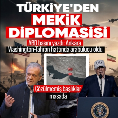 Türkiye'den mekik diplomasisi: ABD ile İran arasında arabulucu oldu
