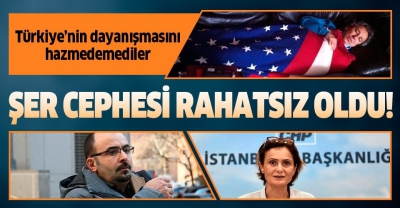 Türkiye'nin dayanışması şer cephesini rahatsız etti! CHP ve FETÖ saldırıya geçti.