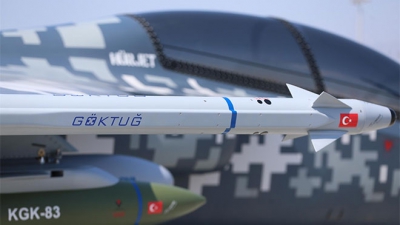 TÜRKİYE'NİN İLK HAVA-HAVA FÜZESİ GÖKTUĞ, TEKNOFEST'TE...  