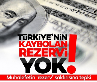 Türkiye’nin kaybolan rezervi yok 